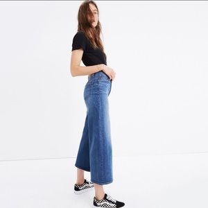 Madewell Wide Leg Crop Jean